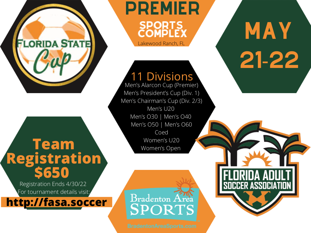 2022 State Cup May 2122 FLORIDA ADULT SOCCER ASSOCIATION